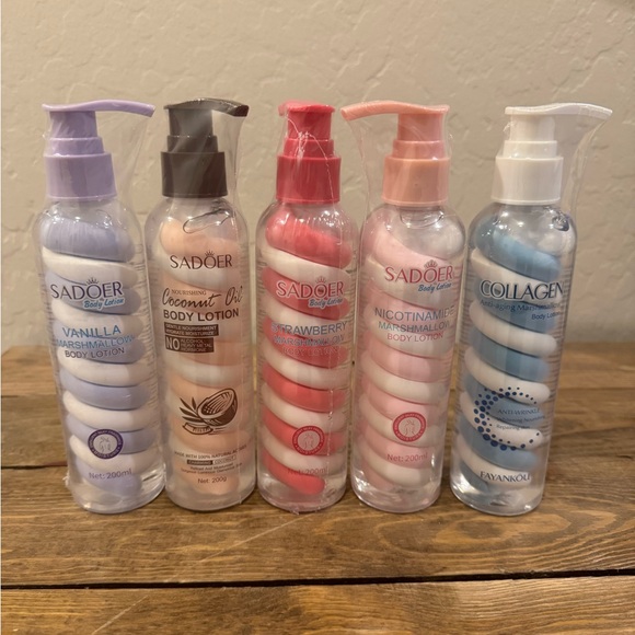 sedoer Other - 200ml Sadoer Marshmallow Body Lotion-Coconut, Vanilla, Strawberry, Nicotinamide